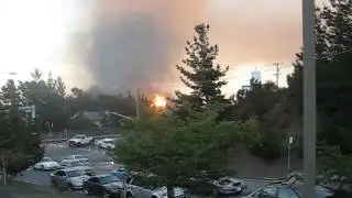 San Bruno Pipeline Explosion 2010 - 7:22 PM