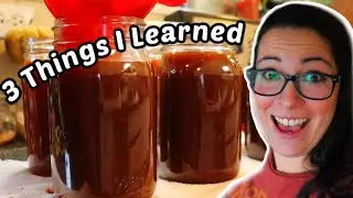 First Time Canning Tomato Sauce | I Learned 3 Things! | Homestead Dreaming