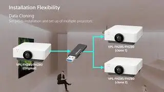 VPL-FHZ85 & VPL-FHZ80 Installation Flexibility