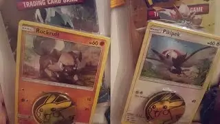 Pokemon 2 x Sun and Moon Blister Pack Opening Pikipek and Rockruff