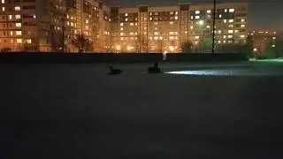 детский снегокат с мотором