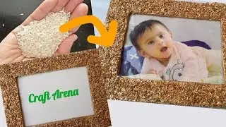 How to make a unique photo frame at home