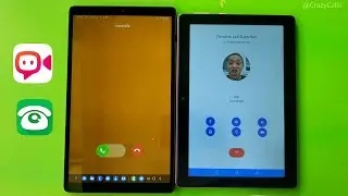 Tab S7+Sipnetic VS Samsung Tab A7 Justalk incomingcalls