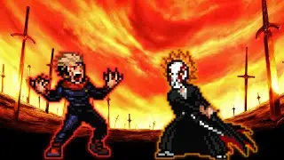 Yuji Itadori Resprite V2 VS Ichigo V3 OP (All Form)