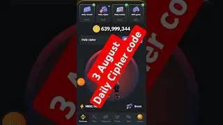 Hamster Kombat Daily Cipher Code for August 3, 2024