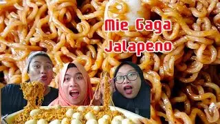 MIE GAGA JALAPENO ENAK DI MAKAN SAMA TELUR PUYUH⁉️