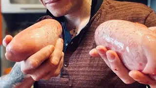 Бычьи Яйца!!!Жесть Деликатес!