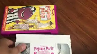 Barney’s Pajama Party 2001 VHS