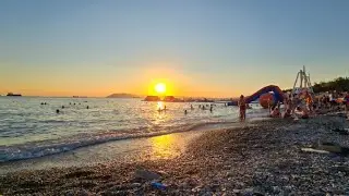 НАБЕРЕЖНАЯ КАБАРДИНКА.  МОРЕ ПЛЯЖ 14 АВГУСТА.   #КАБАРДИНКА #СТРИМ