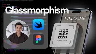 I Built a Glassmorphism Welcome Page | Figma + SwiftUI Tutorial