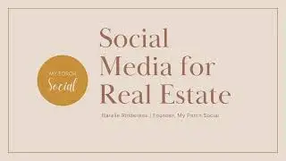 Social Media Tips for Realtors