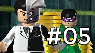 Lego Batman the Videogame Gameplay #5 - Duas Caras e Charada - Final