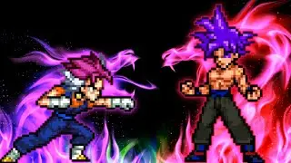 Vegito Ultra Ego Instinct OP(New) VS Goku 1000 Years Old OP in Jump Force Mugen