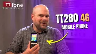 TTfone TT280 4G Android – Simple Easy-to-Use Phone Unboxing & Setup