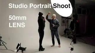 Studio Portraits with 50mm lens –My First Studio Shoot in Years