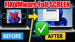 Fix VMware Full Screen Not Working | Solve VMware Resolution Too Small