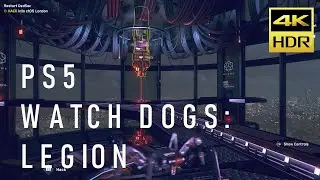 PS5 Watch Dogs: Legion 4K HDR ray tracing