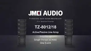 Small line array TZ 8012/18 from JMEI Audio