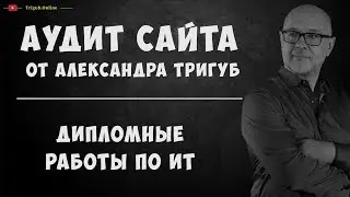 Аудит сайта по подготовке дипломных работ по ИТ. Анализ сайта на ошибки. Пример аудита сайта.