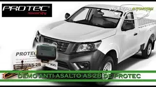 Demo Anti-Asalto AS-2B Marca Protec Instalado A Camioneta Nissan NP 300