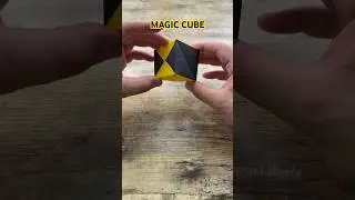 EASY ORIGAMI MAGIC CUBE TUTORIAL | DIY MAGIC CUBE ORIGAMI STEP BY STEP EASY TUTORIAL PAPER CRAFT ART