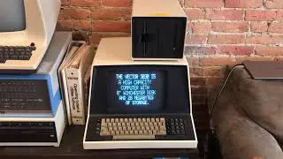 1980 Vector Graphic 3 VIP Computer - Computer by 1970’s Woman Owned Home Computer Company!