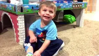 James and his socks vs the Vacuum