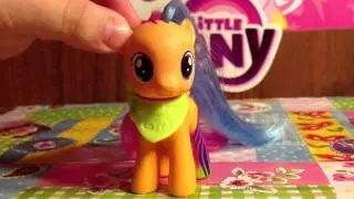 Распаковка И Обзор Пони My Little Pony Scootaloo + Показ Причесок