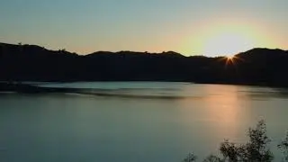 a quick sun set
