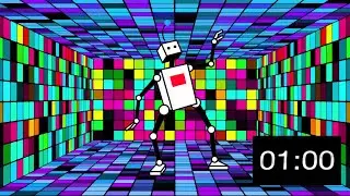 Dancing Robot Timer: 60 Seconds of Mechanical Mayhem!