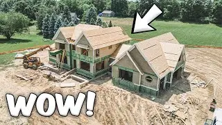 HUGE Progress MADE! The Framing & Roof TAKING SHAPE!