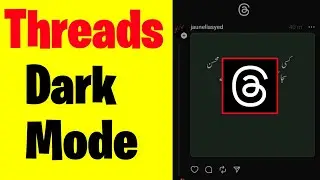 How to enable Dark Mode on threads | thread me dark mode kaise kare