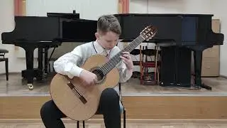 Шелудько Дмитрий, 11 лет. 1) Ф. Сор - Этюд C - dur, ор.60.  2) Ф. Сор - Этюд G - dur, ор. 6.