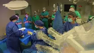 Primeras intervenciones en el Hospital Universitario San Pedro con plataforma robótica