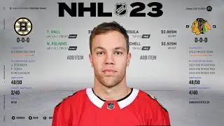 NHL 23 | TAYLOR HALL TRADE TO CHICAGO