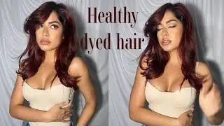 HAIRCARE ROUTINE FOR HEALTHY VIBRANT DYED HAIR