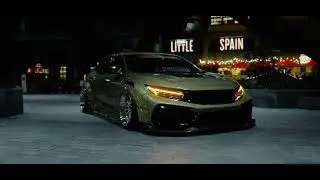 Bag Riders Super Low Suspension on Elias' Civic Type R