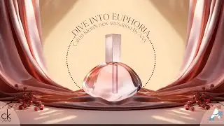 Stunning 3D Liquid Simulation & CGI | Art Attack Animation | Calvin Klein’s Endless Euphoria