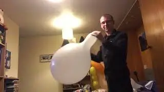 Gemar 19 inch White balloon blow to pop btp b2p g19