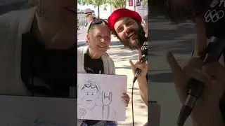 Pintando e bordando #defante #reporterdoidao #diogodefante #humor #paris