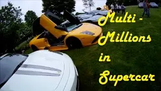 Multi- Millions in super cars in random backyard