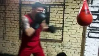 Работа на мешке Рустенко Никита.