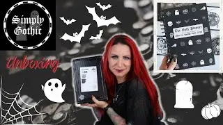 2024 SIMPLY GOTHIC PLANNER UNBOXING RE-UPLOADED