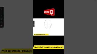 Head Drawing Tutorial Easy Instructions | Drawing Lessons | Draw Easy Channel #shorts #ytshorts