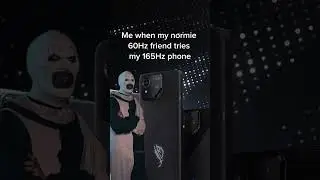 Imagine having only 60Hz 🥱 #asus #rog #gaming #rogphone8 #