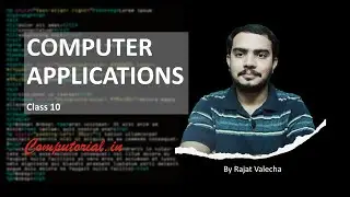 Computer Application CBSE Class 10