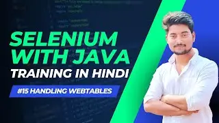 Handle WebTable in Selenium WebDriver | Selenium with Java