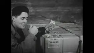 MP99-2 NEW FILM TRANSFER - US Army Footage of Nazi Gold Found in a Mine in Merkers, Germany
