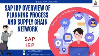 SAP IBP - Overview of Planning Process and Supply Chain Network || SAP IBP Training || By SAM