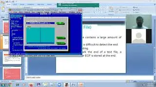 Demonstration of Reading File contents in C